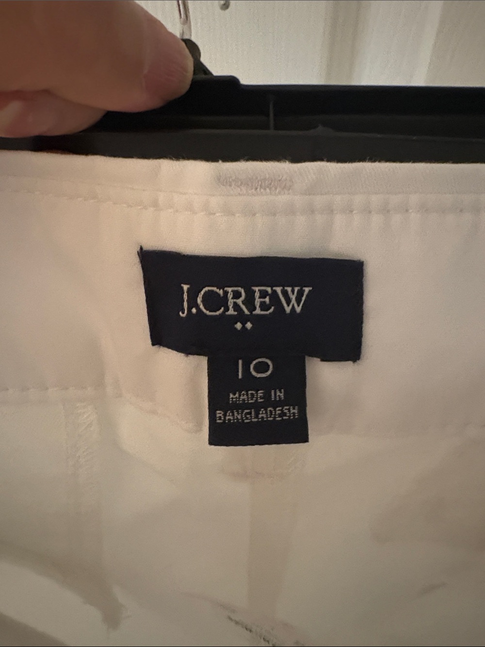J. Crew White Bermuda Chino Shorts 9 inch - Picture 4 of 9
